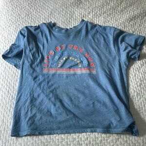 Semi-cropped blue t-shirt - ONEILL - size medium
